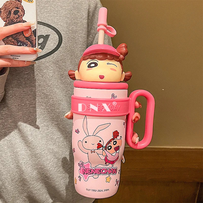 800ml 304 Stainless Steel Insulated Cup Cartoon Snoopy Cup