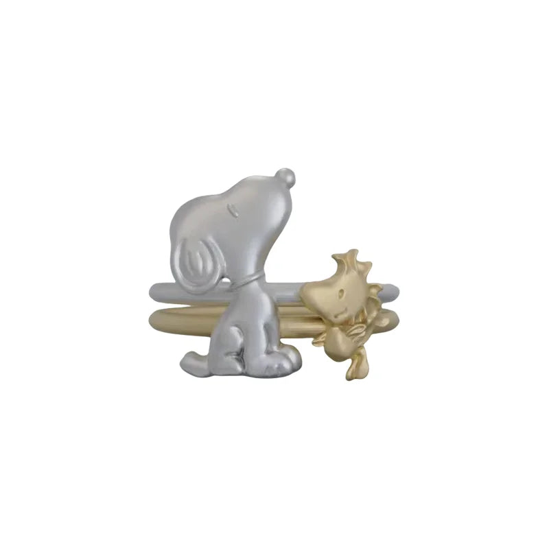 Adjustable Snoopy Alloy Ring