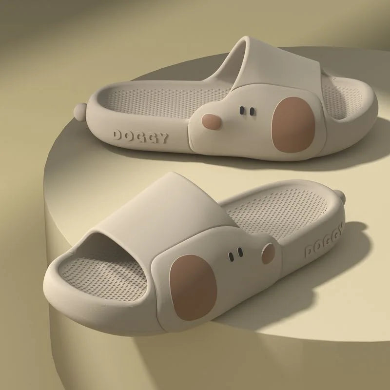 Cartoon Soft Sole Non Slip Flip Flop Snoopy Shoes