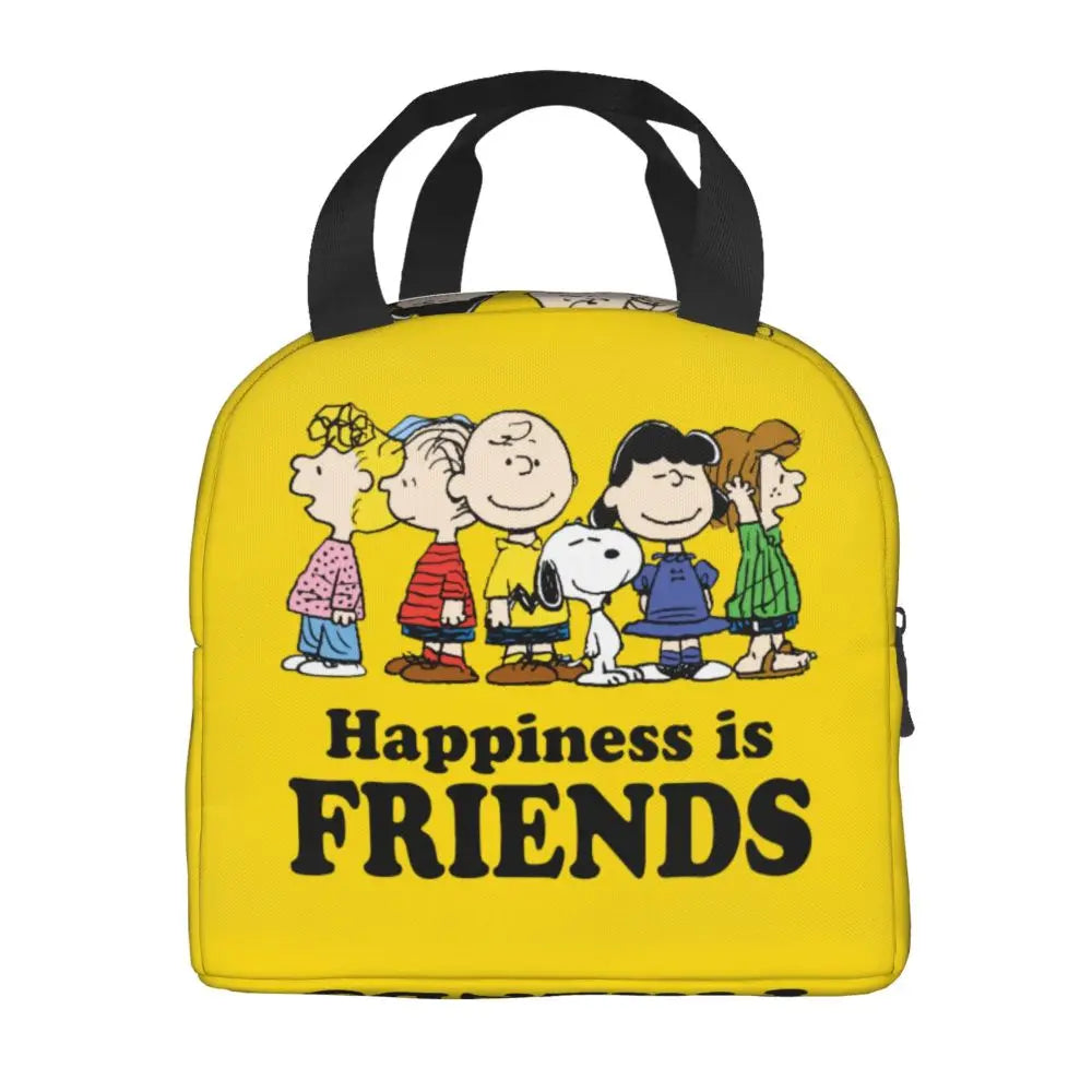 Snoopy Backpack Halloween Insulated Lunch Bag 22x20x13cm