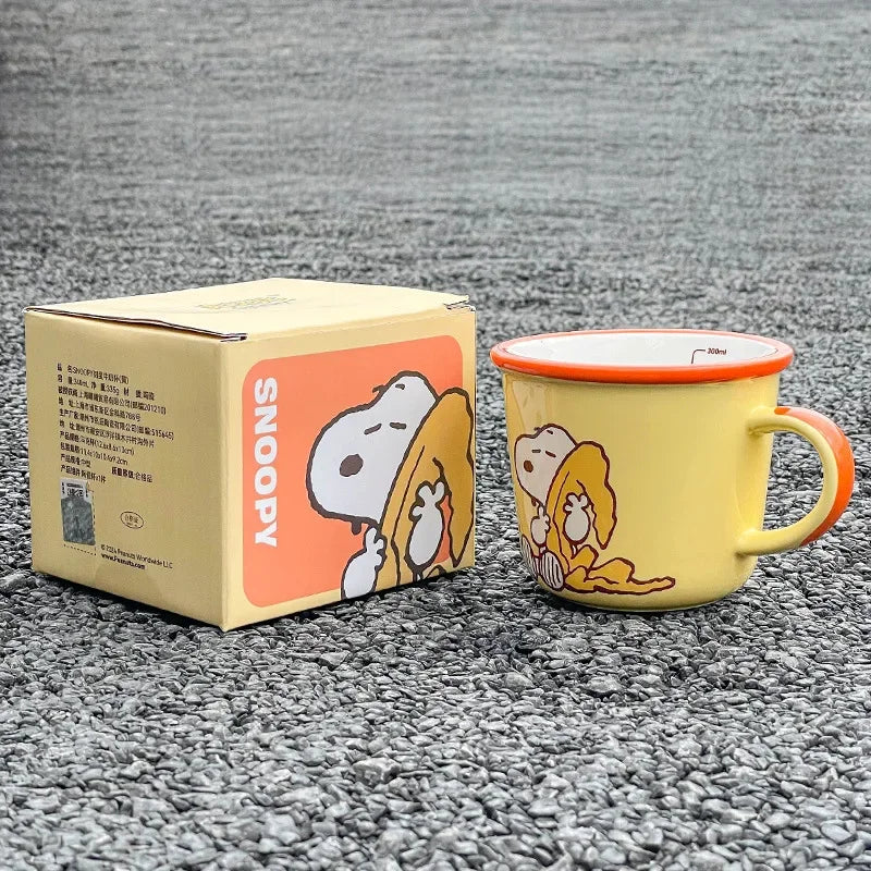 Couple Coffee Mugs Snoopy Cup