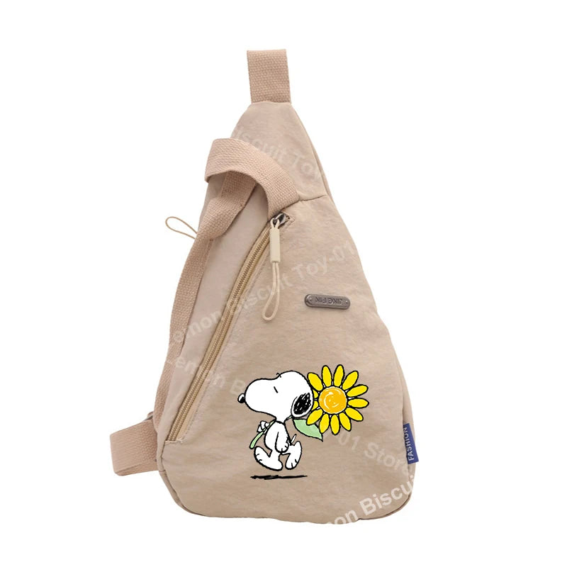 Snoopy Backpack Chest Bag Unisex Crossbody Phone Pouch