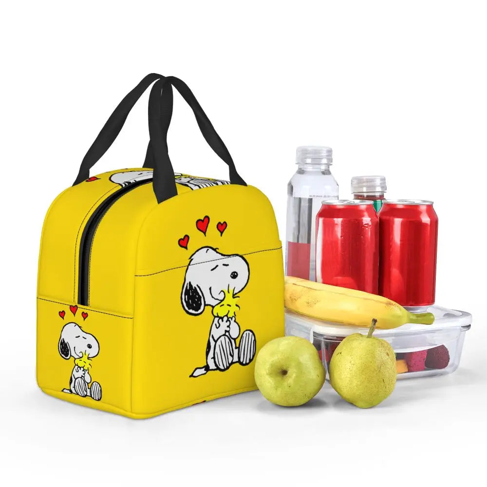 Snoopy Backpack Halloween Insulated Lunch Bag 22x20x13cm