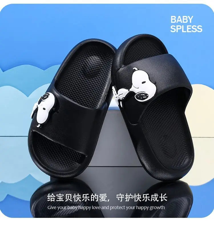Snoopy Cartoon Slippers Lightweight Anti Slip Snoopy Shoes