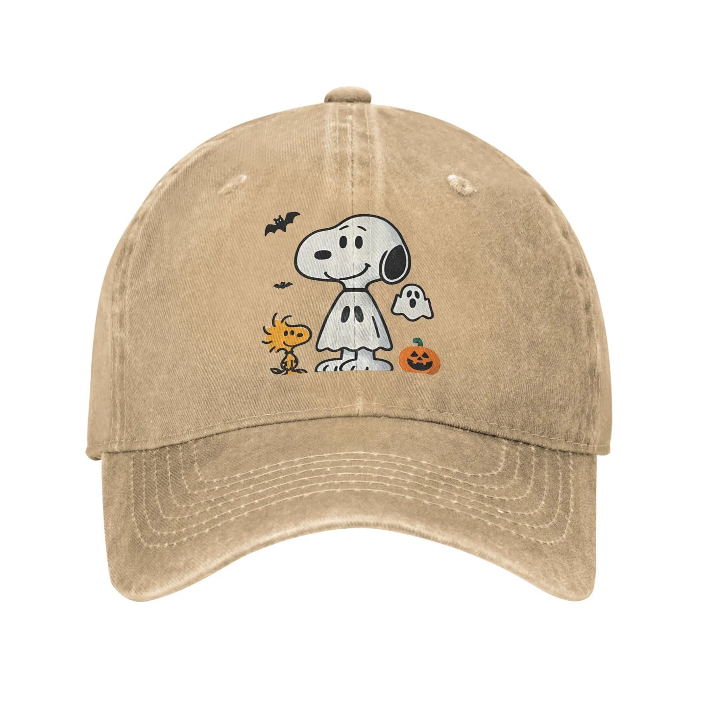 Halloween Pumpkin Baseball Cap Trucker Snoopy Hat