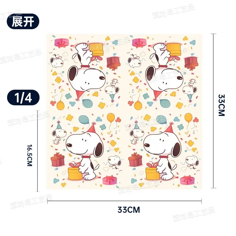 Party Themed Disposable Plates and Cups Snoopy Cup