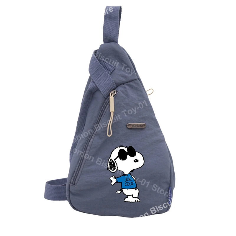 Snoopy Backpack Chest Bag Unisex Crossbody Phone Pouch
