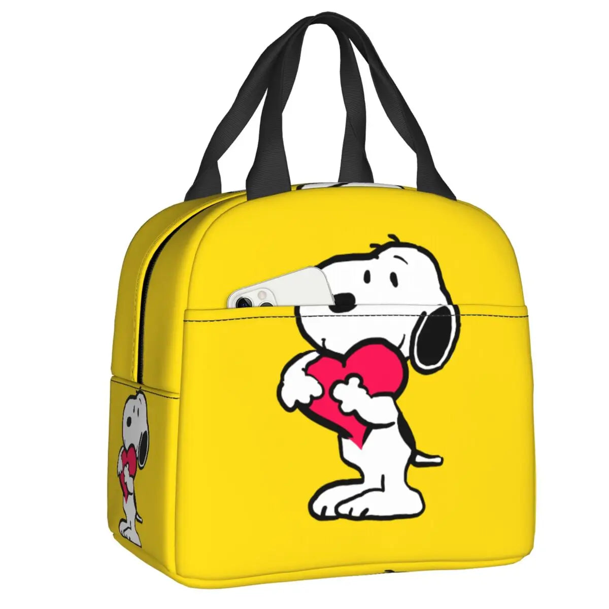 Snoopy Backpack Halloween Insulated Lunch Bag 22x20x13cm