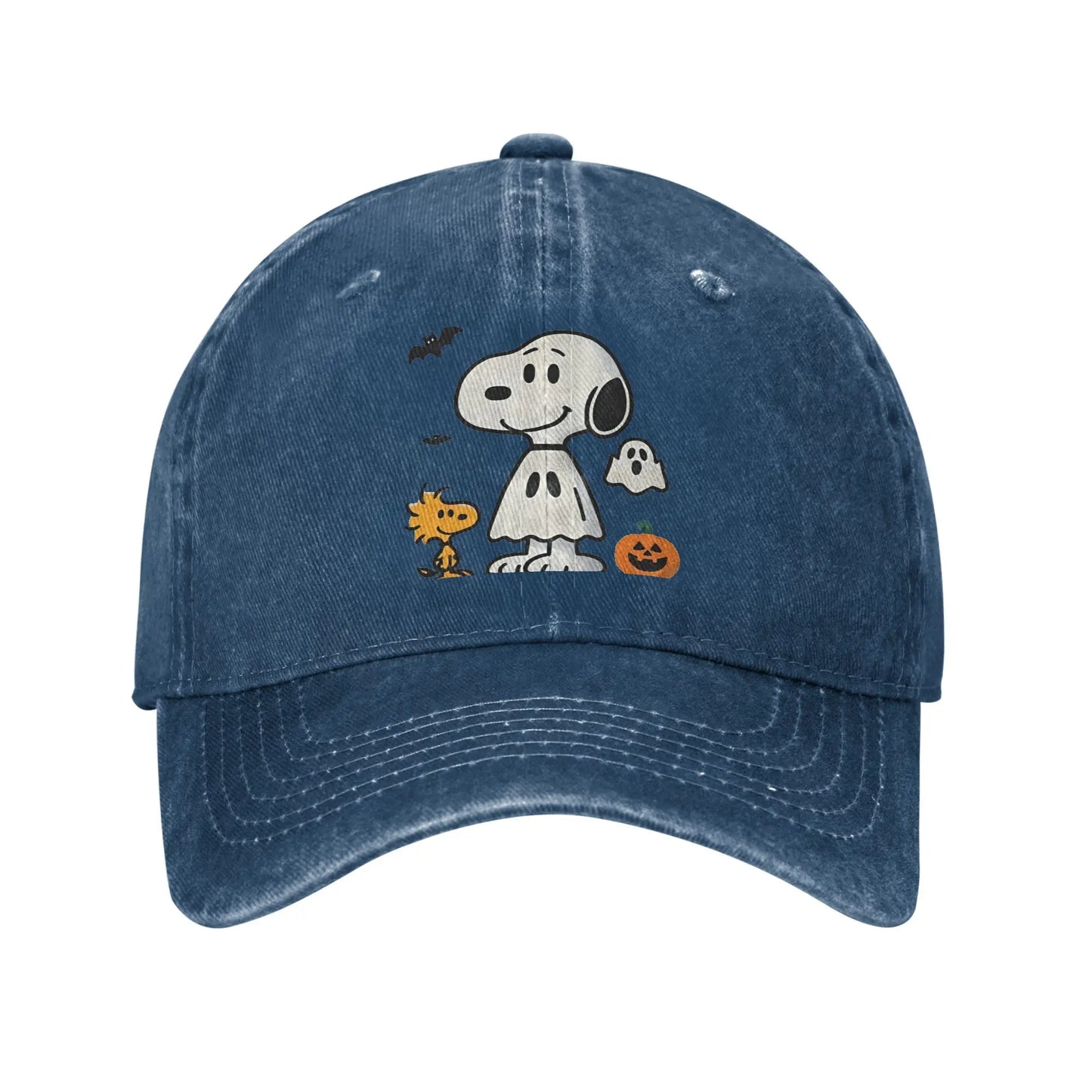 Halloween Pumpkin Baseball Cap Trucker Snoopy Hat