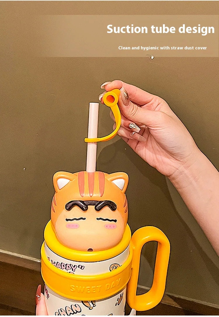 800ml 304 Stainless Steel Insulated Cup Cartoon Snoopy Cup