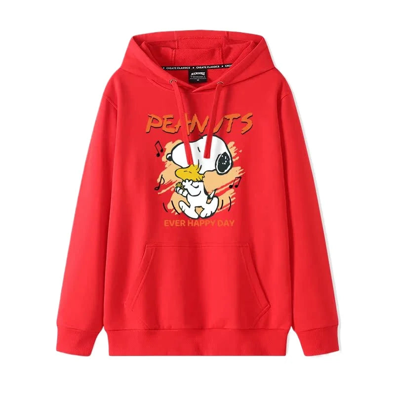 Velvet Hooded Sweatshirt Snoopy Stuffed Sweatshirt