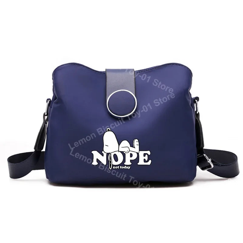 Snoopy Backpack Crossbody Nylon Shoulder Bag Licensed
