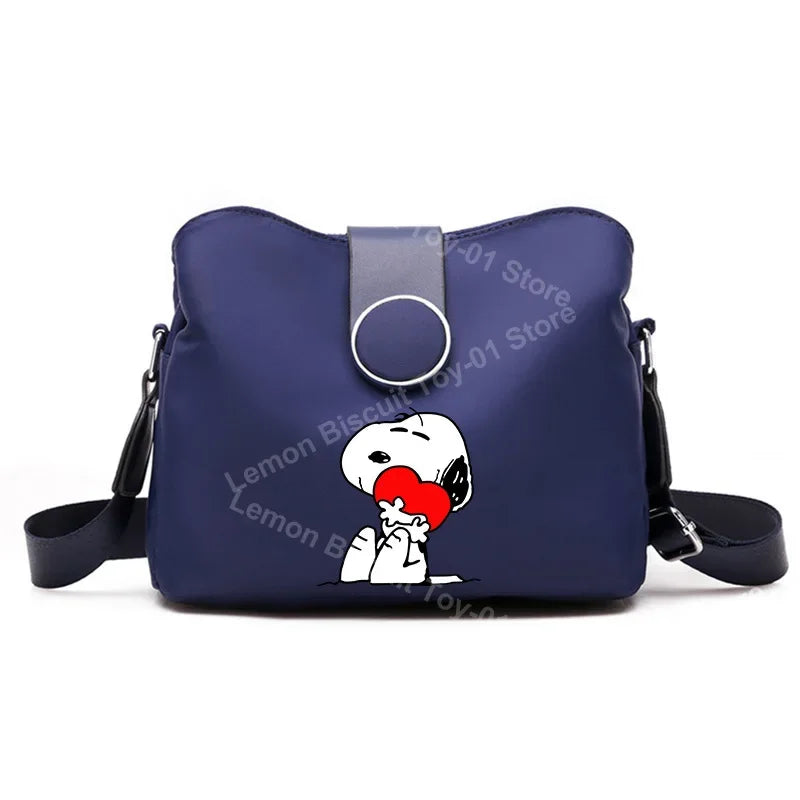 Snoopy Backpack Crossbody Nylon Shoulder Bag Licensed