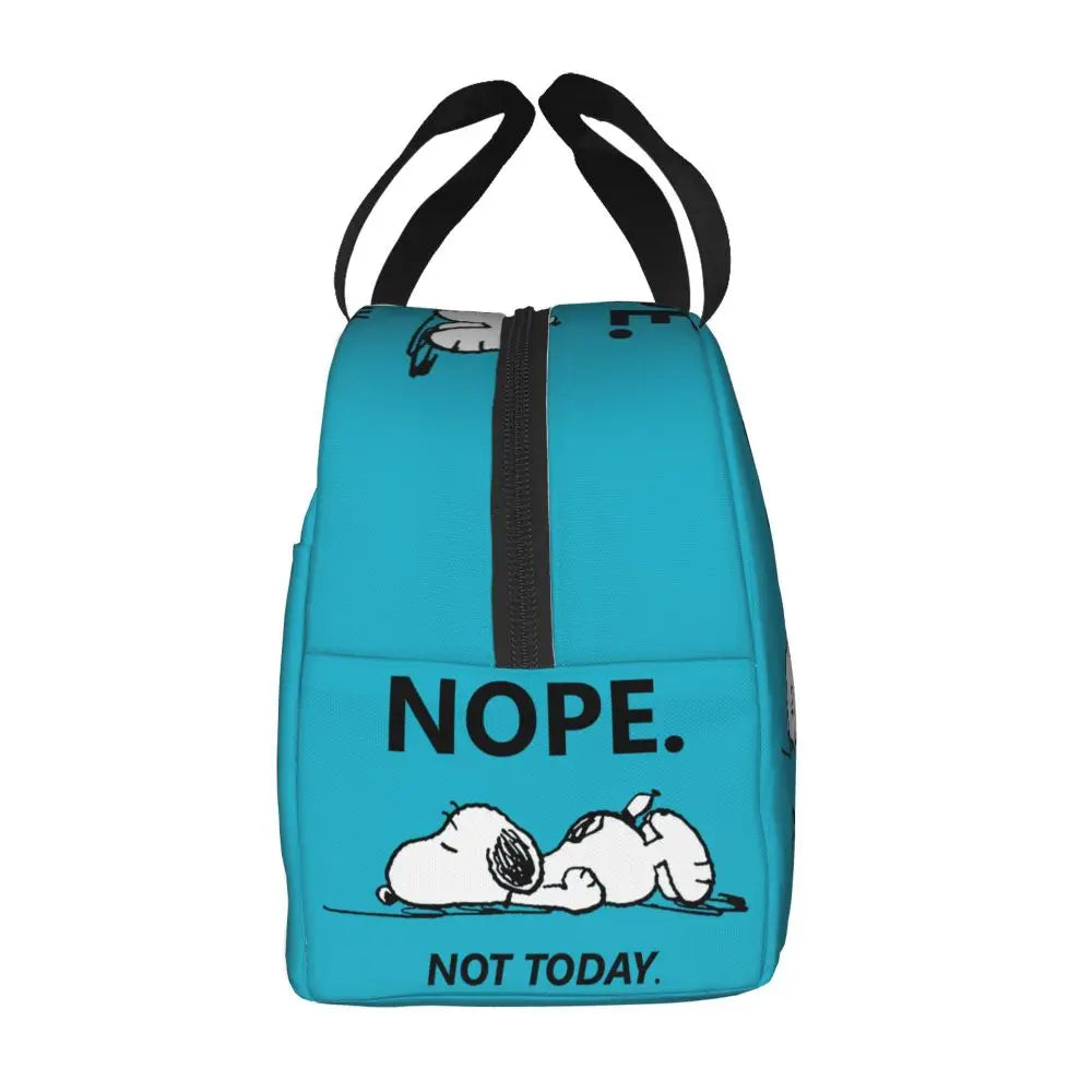 Snoopy Backpack Halloween Insulated Lunch Bag 22x20x13cm