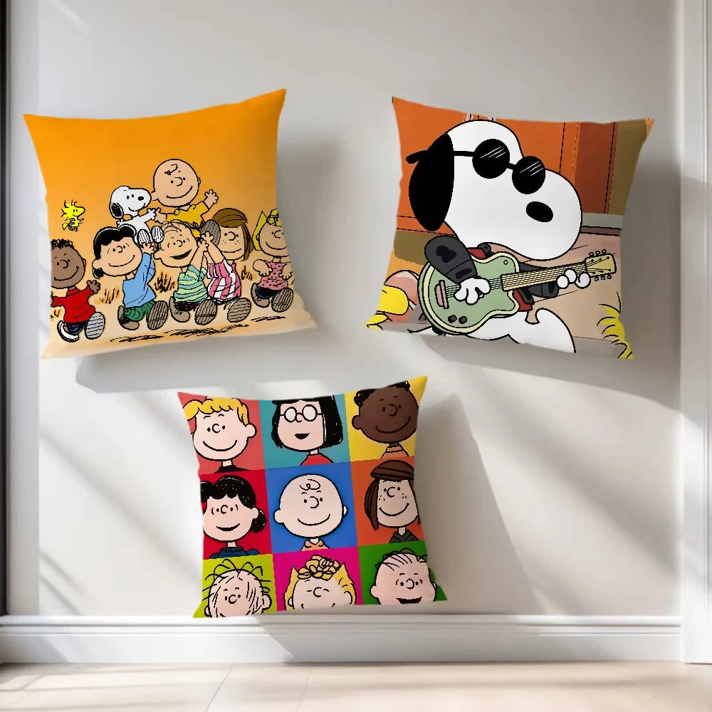 Pillow Covers DoubleSided Snoopy Pillow