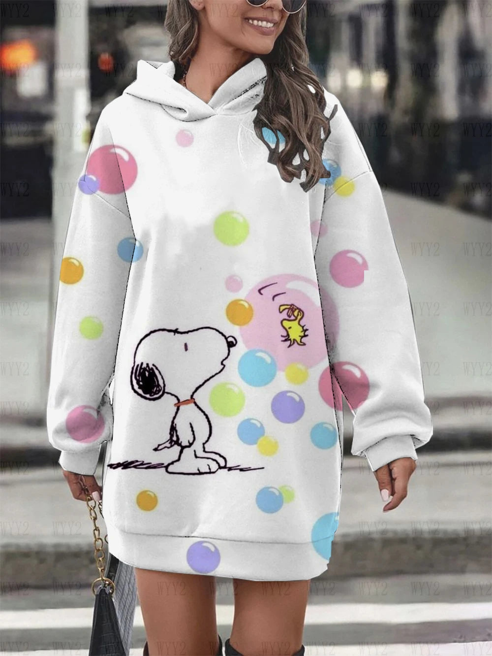 Loose Casual Snoopy Hoodie