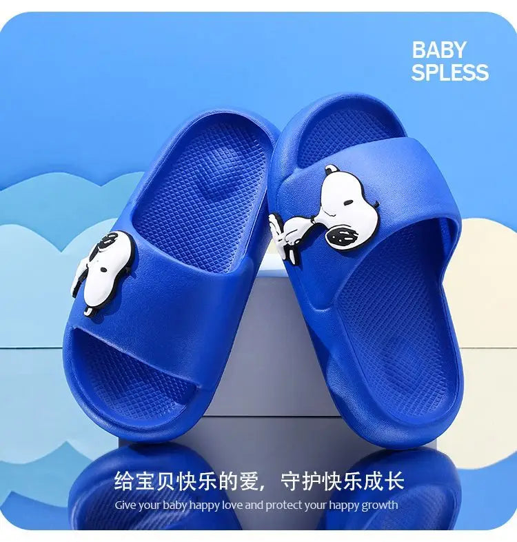 Snoopy Cartoon Slippers Lightweight Anti Slip Snoopy Shoes