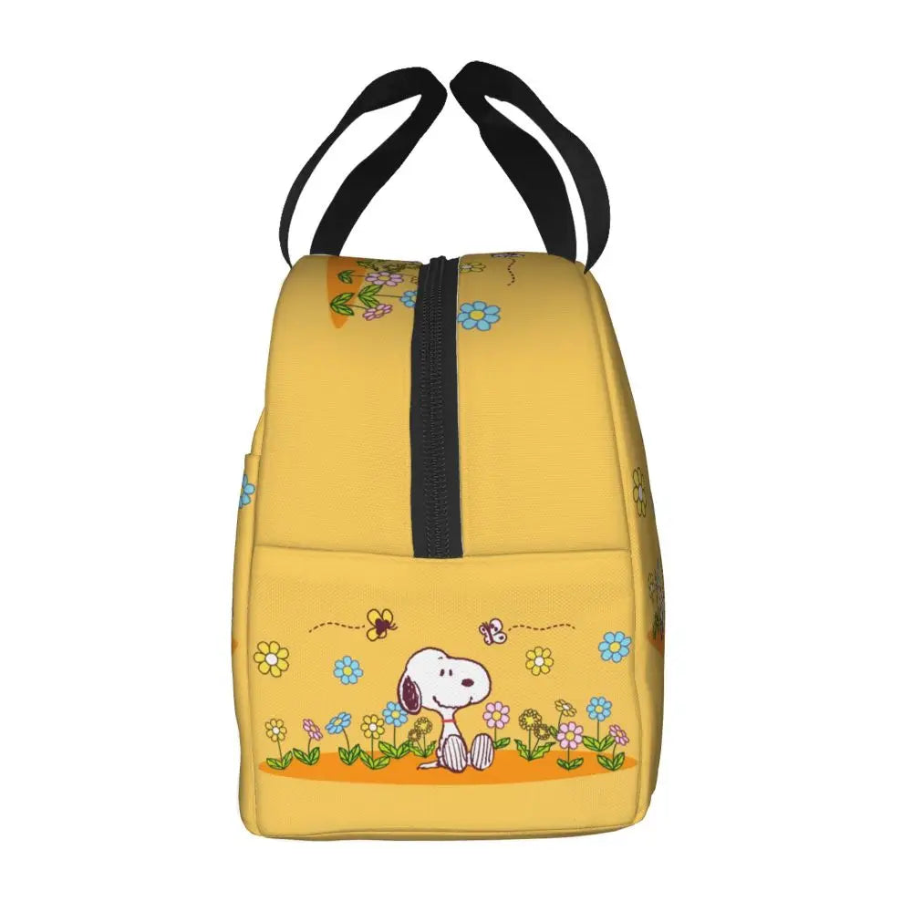 Snoopy Backpack Halloween Insulated Lunch Bag 22x20x13cm
