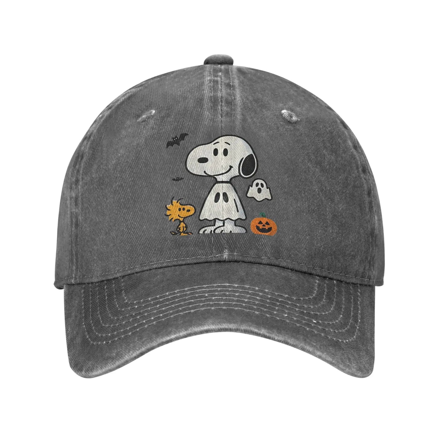 Halloween Pumpkin Baseball Cap Trucker Snoopy Hat