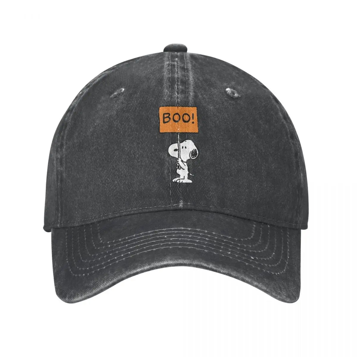 Vintage Peanuts Distressed Denim Baseball Snoopy Hat