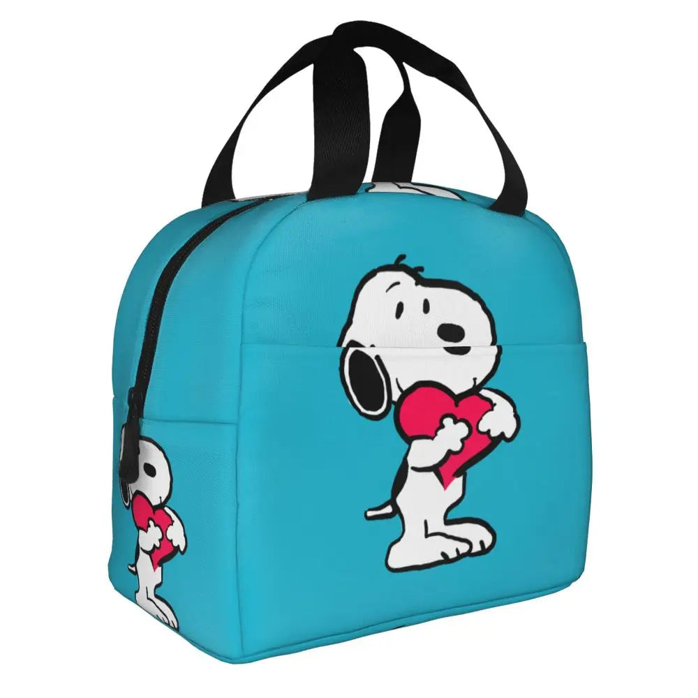 Snoopy Backpack Halloween Insulated Lunch Bag 22x20x13cm
