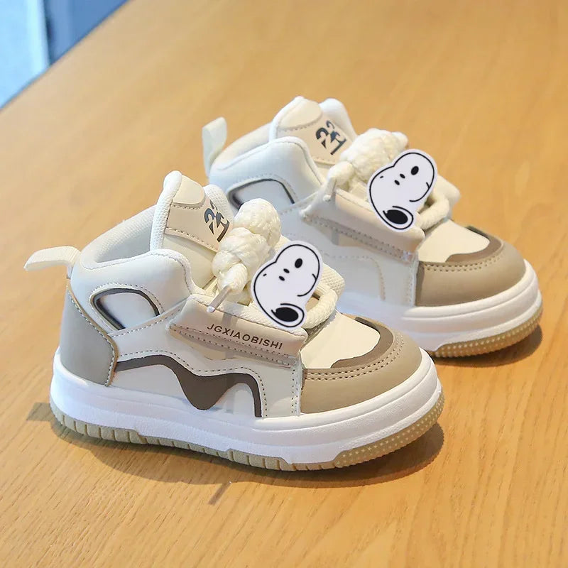 Kids Unisex Sports Shoes Slip On Sneakers Snoopy Shoes