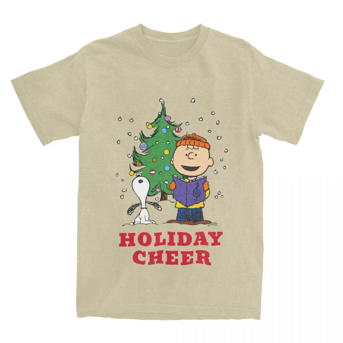 Unisex Peanuts Christmas Snoopy Graphic Tee Snoopy Shirt