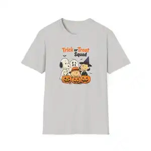 Graphic Halloween Costume Tee Trick Or Treat Snoopy Shirt