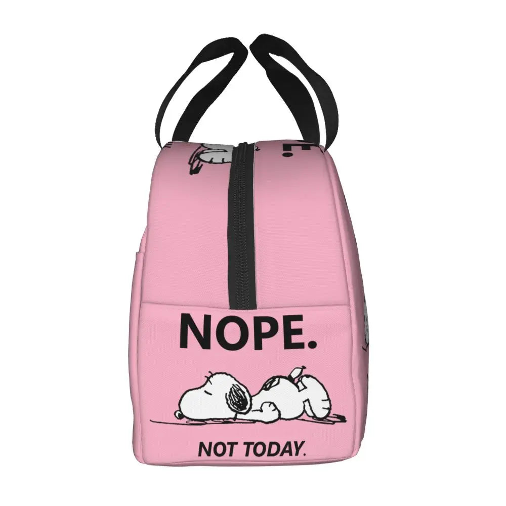 Snoopy Backpack Halloween Insulated Lunch Bag 22x20x13cm