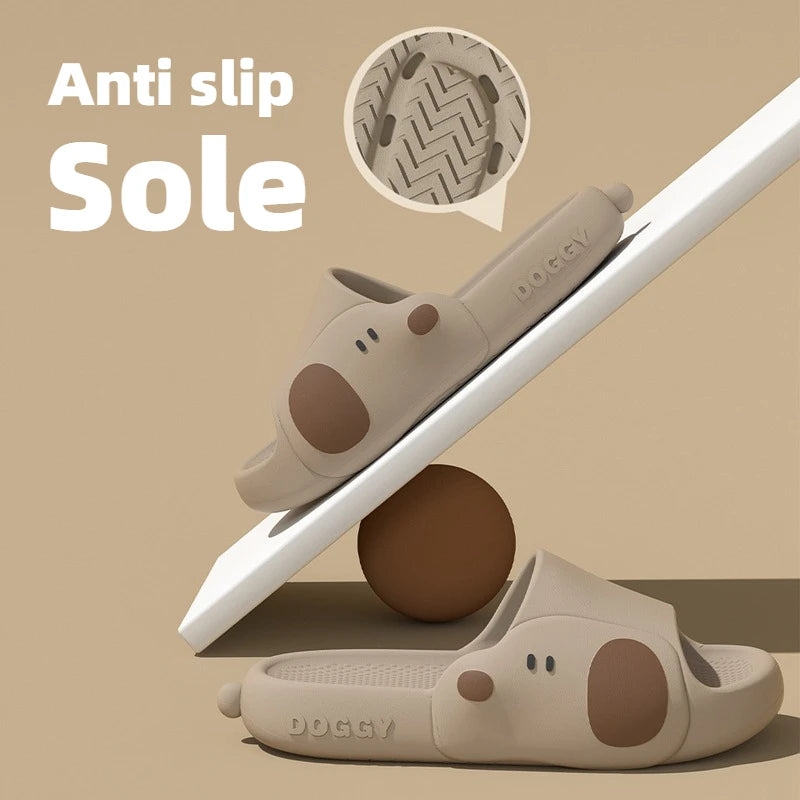 Cartoon Soft Sole Non Slip Flip Flop Snoopy Shoes