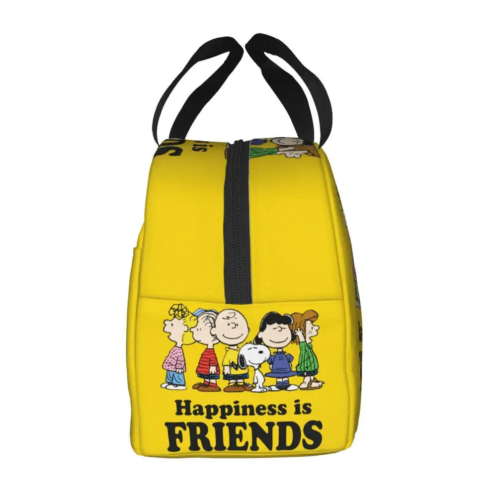 Snoopy Backpack Halloween Insulated Lunch Bag 22x20x13cm