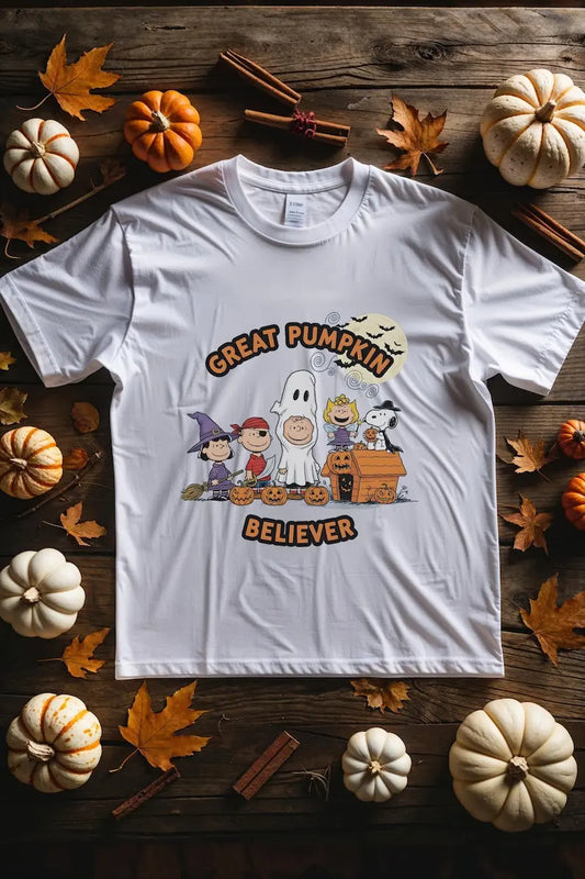 Great Pumpkin Believer Halloween T Shirt Snoopy Shirt