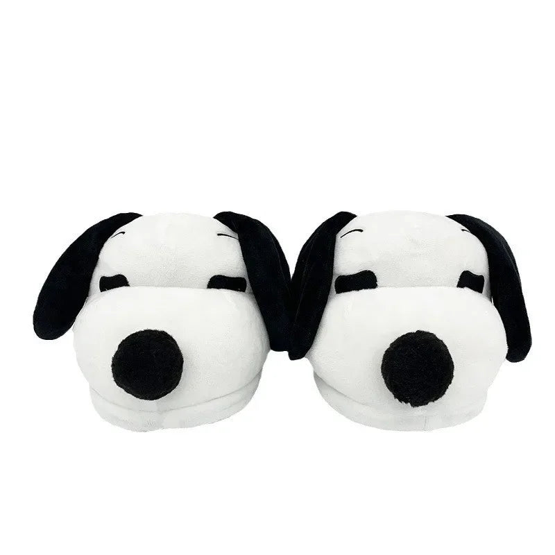 Cotton Slippers Plush Indoor Snoopy Shoes
