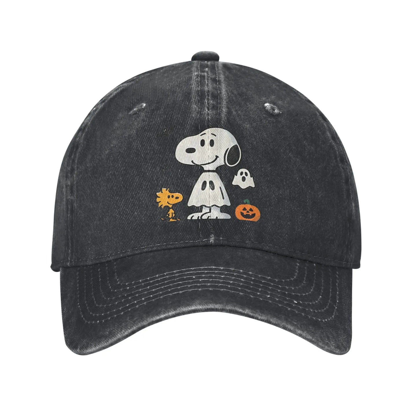 Halloween Pumpkin Baseball Cap Trucker Snoopy Hat