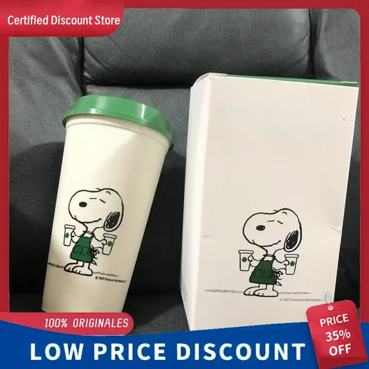 Joint Series Plastic Mug For Cold Drinks Snoopy Cup