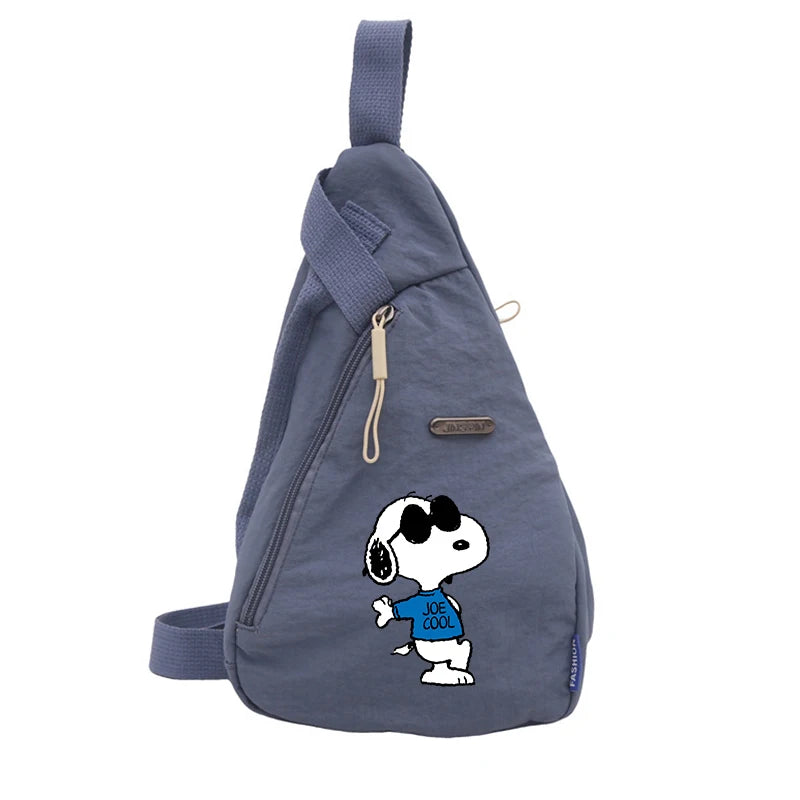 Snoopy Backpack Chest Bag Unisex Crossbody Phone Pouch