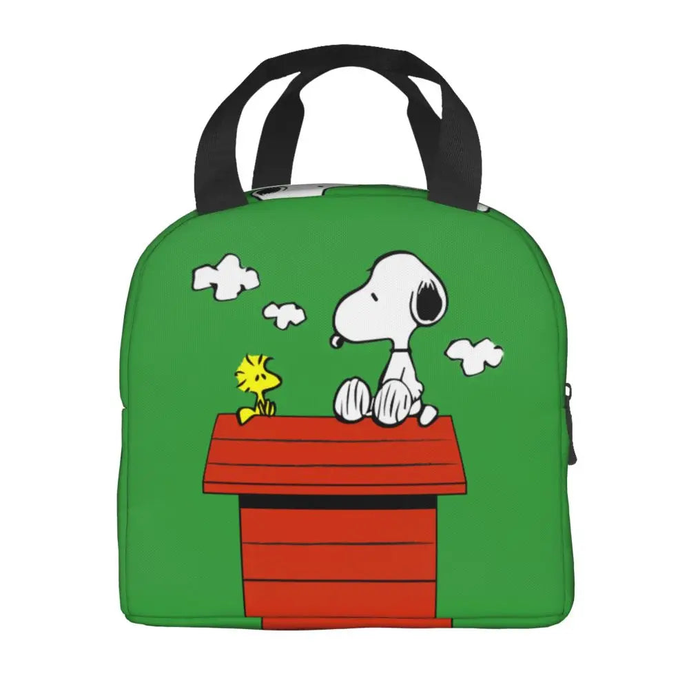 Snoopy Backpack Halloween Insulated Lunch Bag 22x20x13cm