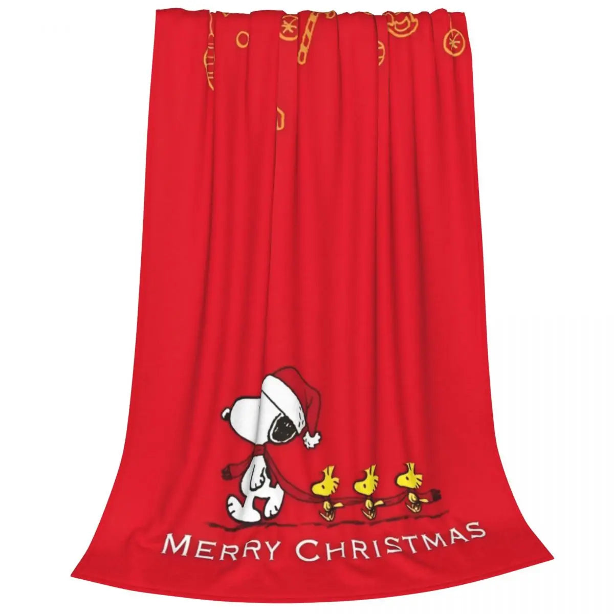 Peanuts Snoopy Christmas Knitted Fleece Throw Snoopy Blanket