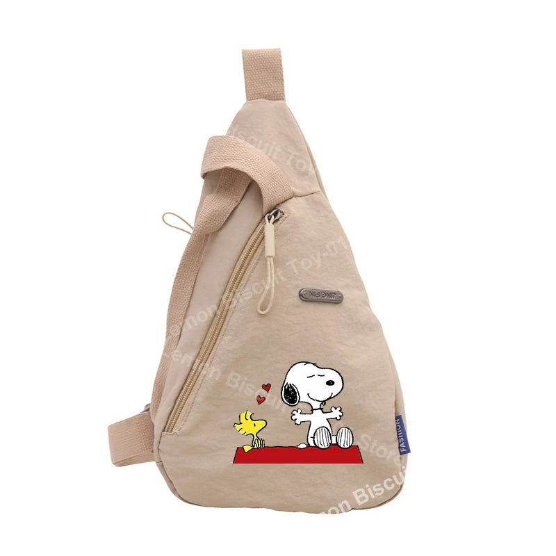 Snoopy Backpack Chest Bag Unisex Crossbody Phone Pouch