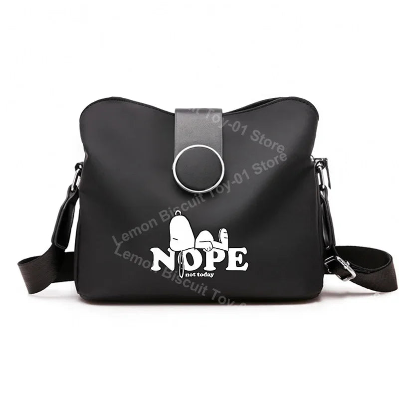 Snoopy Backpack Crossbody Nylon Shoulder Bag Licensed