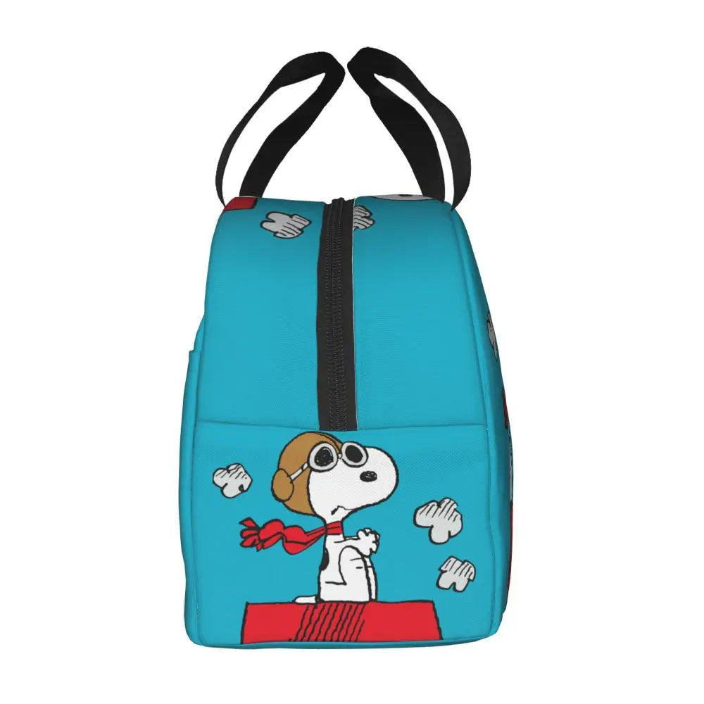 Snoopy Backpack Halloween Insulated Lunch Bag 22x20x13cm