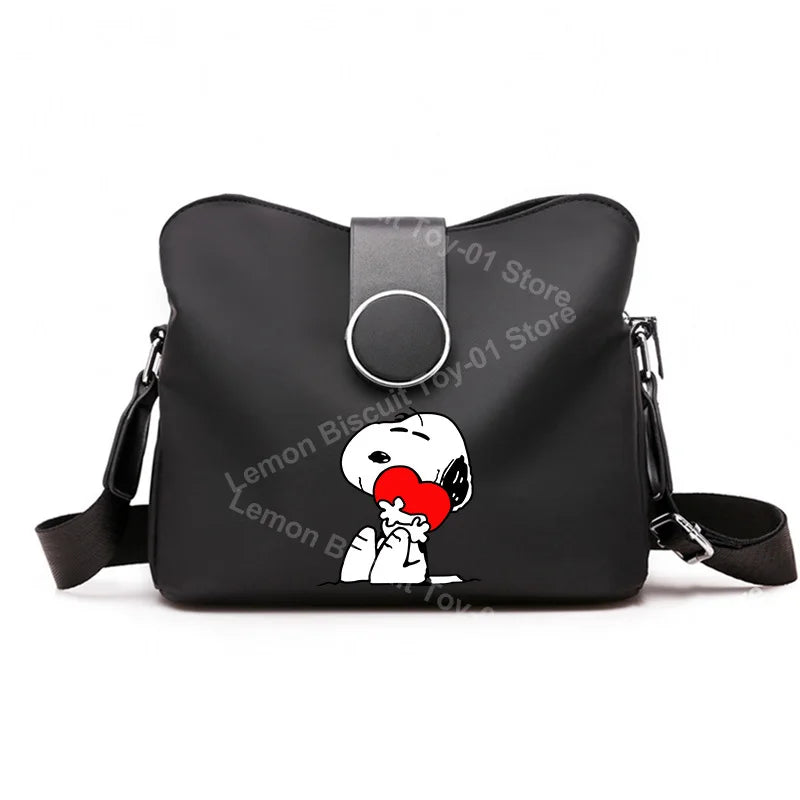 Snoopy Backpack Crossbody Nylon Shoulder Bag Licensed