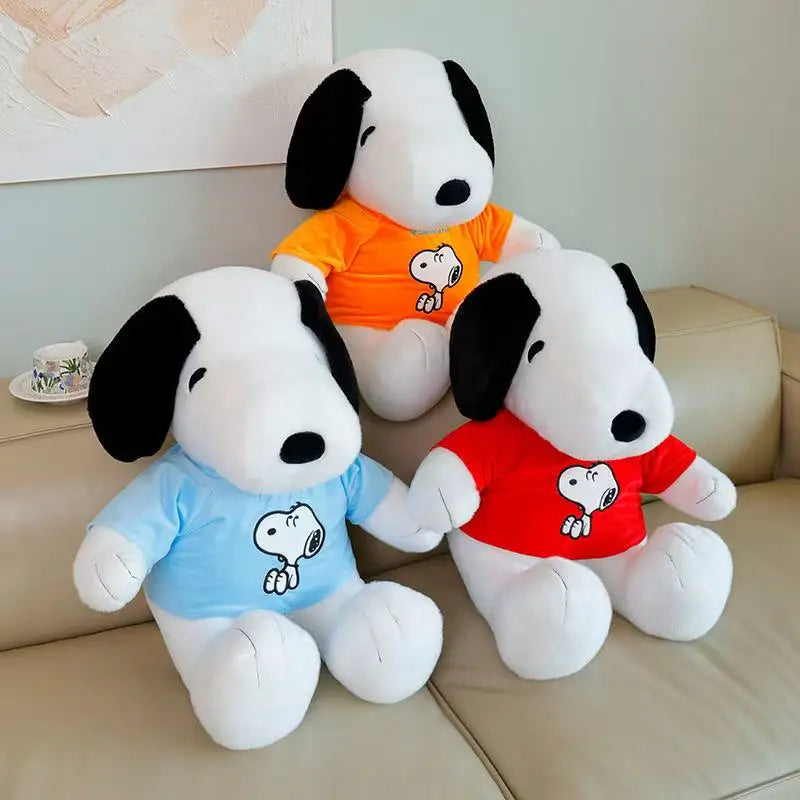 Red Hoodie Snoopy Plush Stuffed Toy