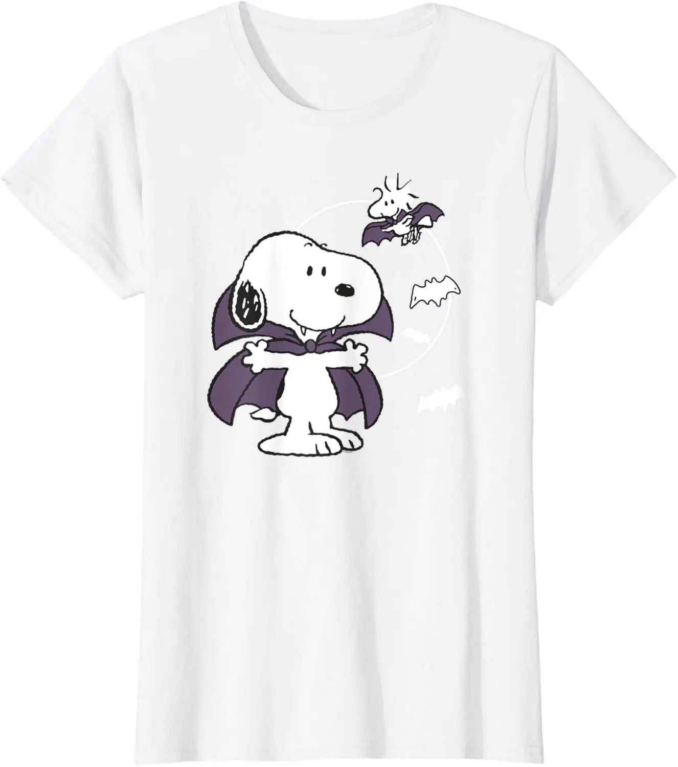 Halloween Vampire Tee Cotton Snoopy Shirt
