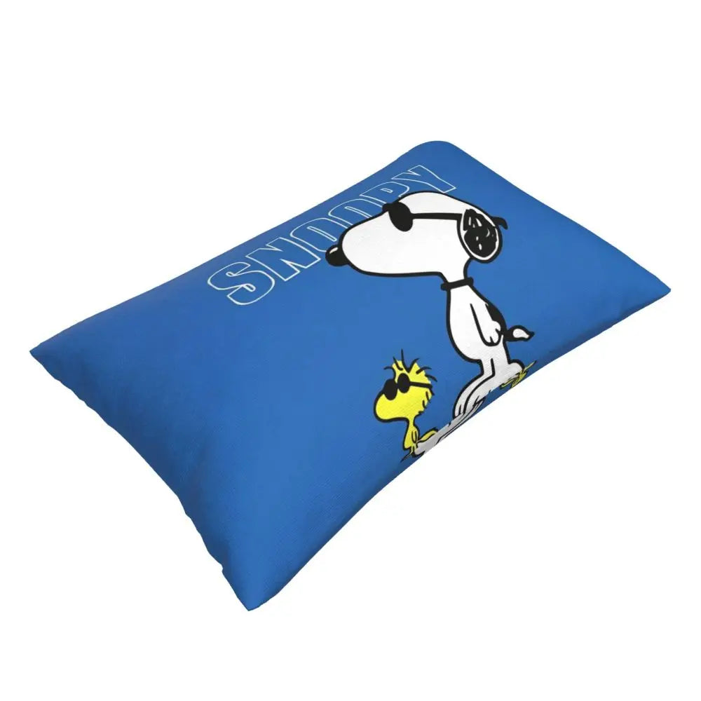 Cute Pillowcase 18in Square Red Snoopy Pillow