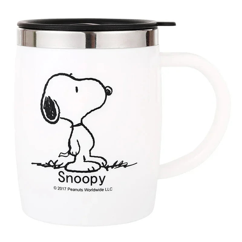 420ml Stainless Steel Mug for Men and Women Snoopy Cup