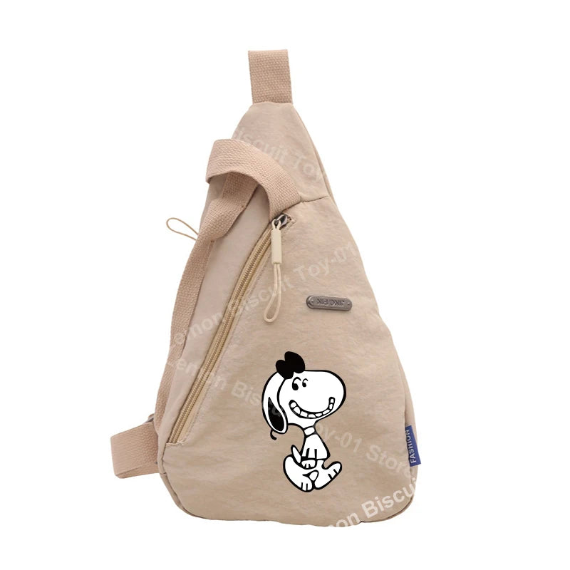 Snoopy Backpack Chest Bag Unisex Crossbody Phone Pouch