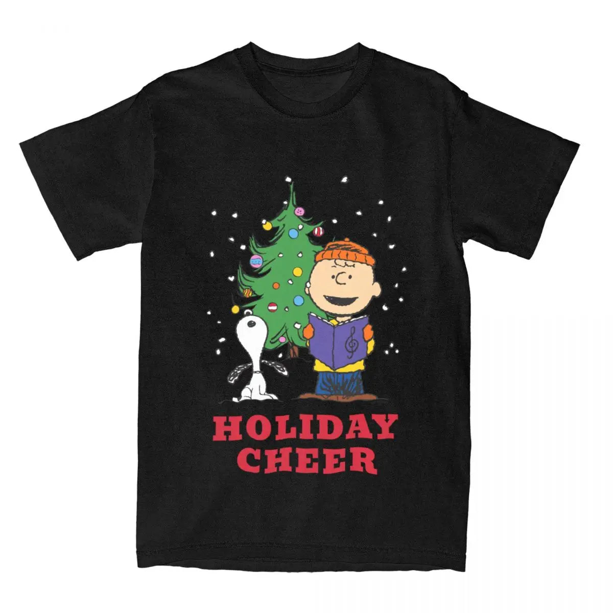 Unisex Peanuts Christmas Snoopy Graphic Tee Snoopy Shirt