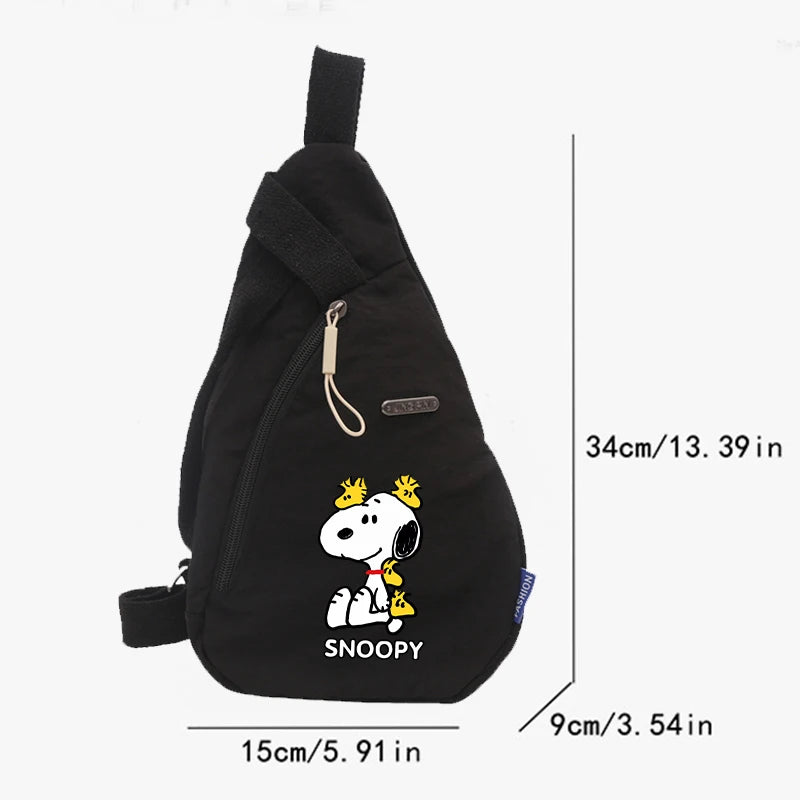 Snoopy Backpack Chest Bag Unisex Crossbody Phone Pouch