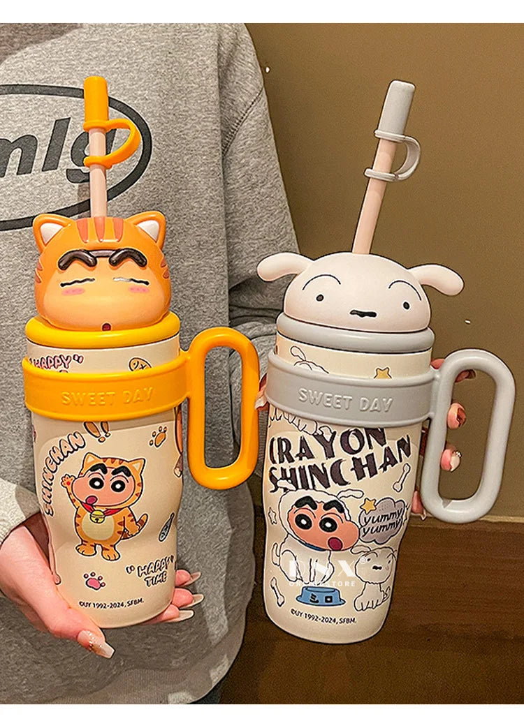 800ml 304 Stainless Steel Insulated Cup Cartoon Snoopy Cup